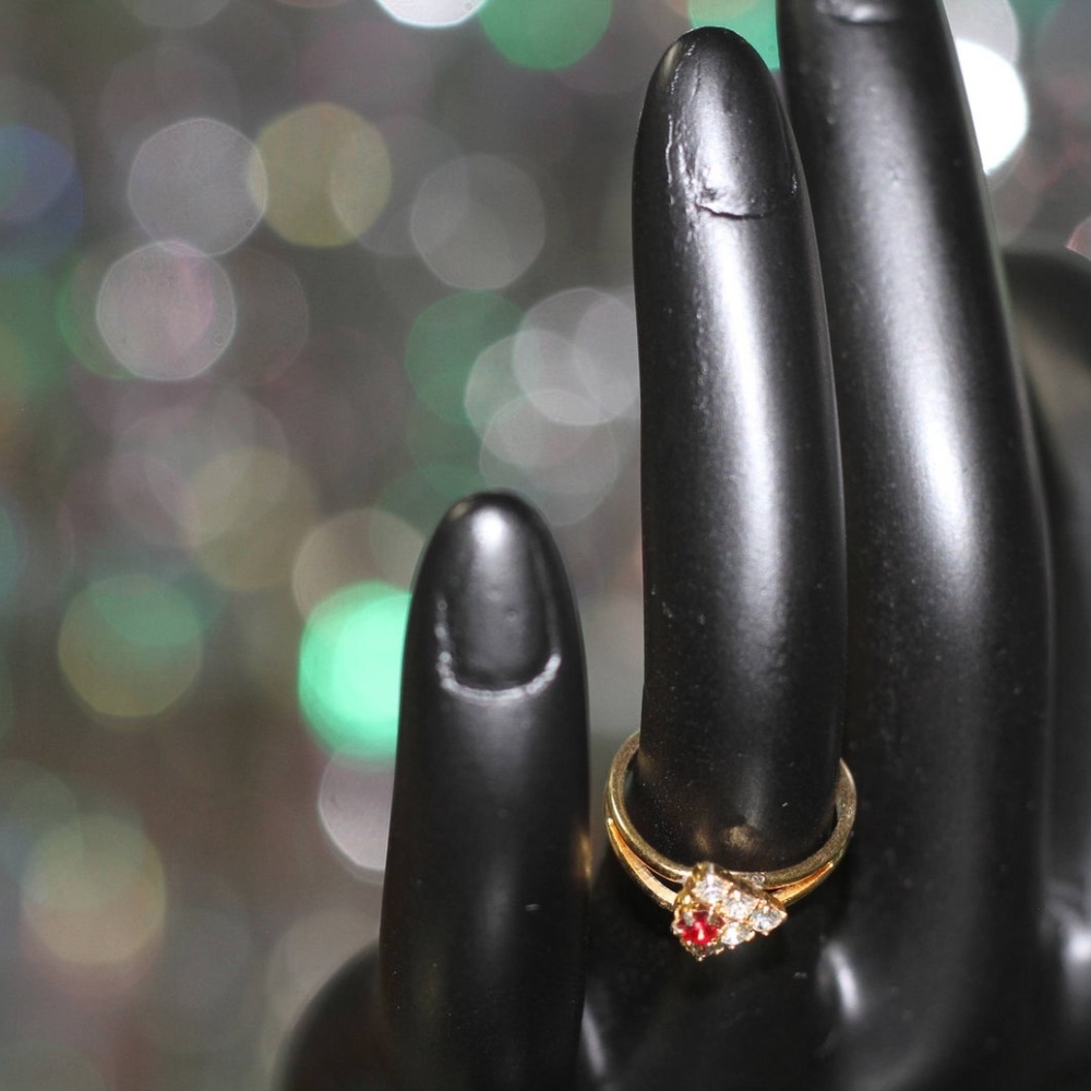 Gold Adjustable Ring - image 4